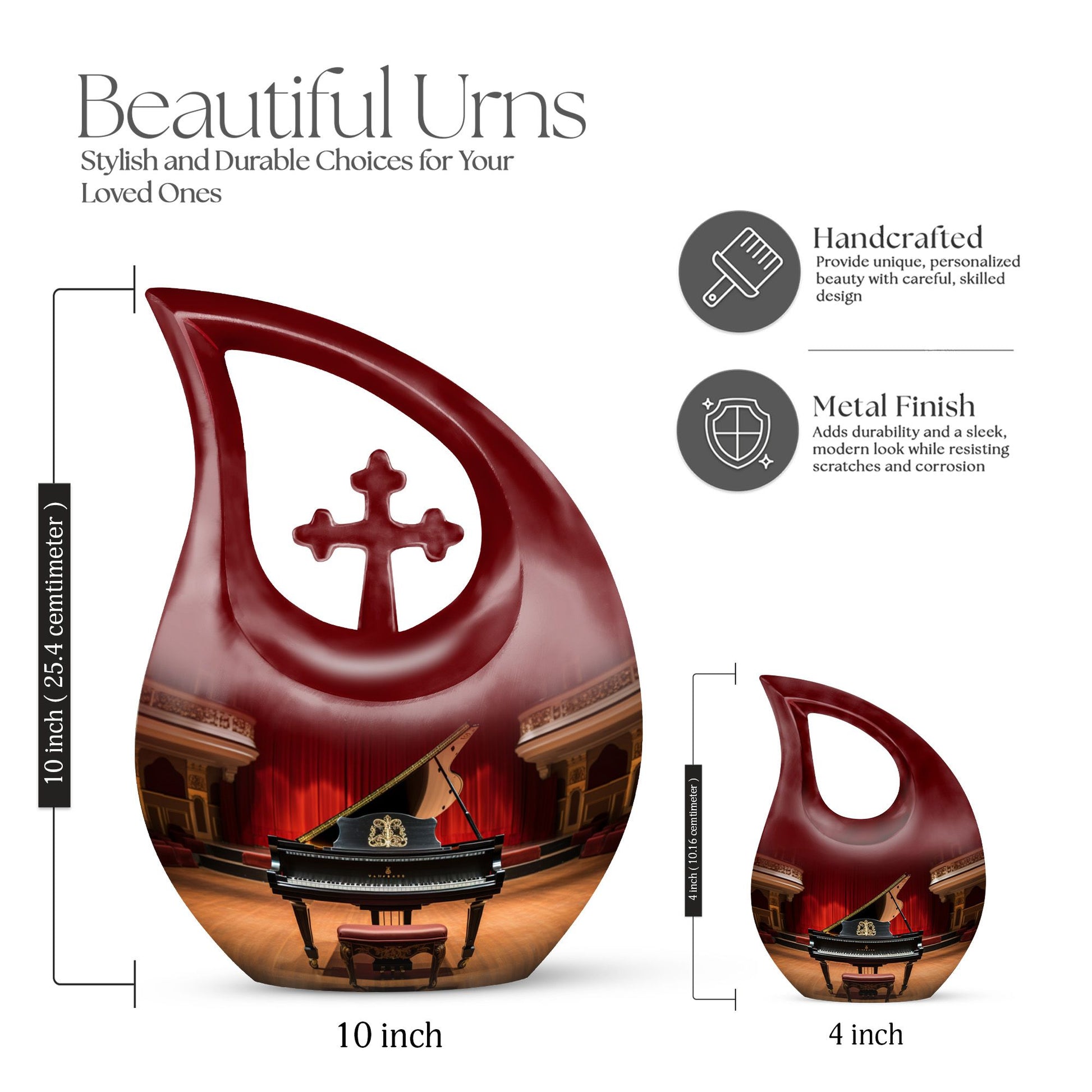Music Urns For Ashes - Urns For Adult Male Ashes Urn
