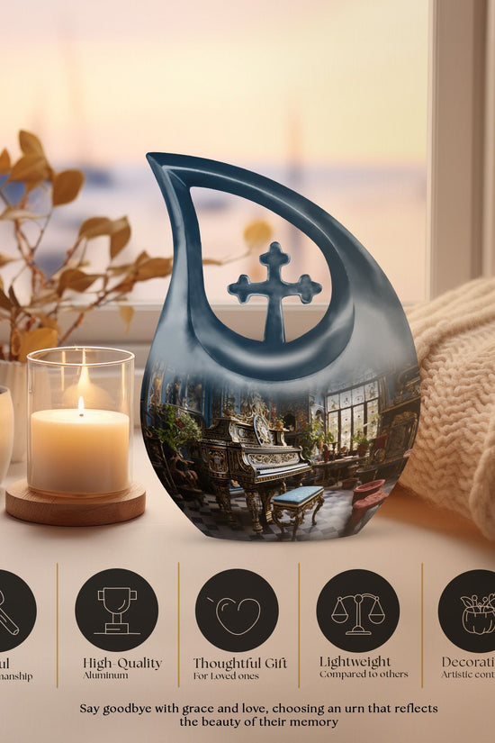 Music Urns For Ashes - Mini Urn For Ashes Adult Male
