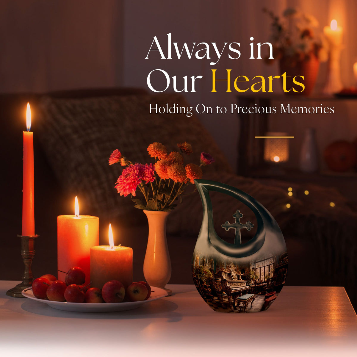 Music Urns For Ashes - Mini Urn For Ashes Adult Male