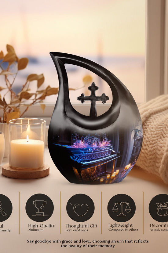 Music Urns For Ashes - Small Urns For Ashes Adult Male Urn