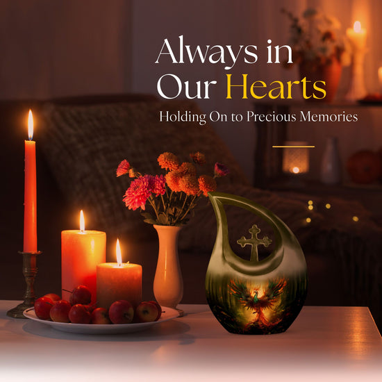 Cardinal Bird Urns For Ashes - Urn For Human Ashes Adult Female