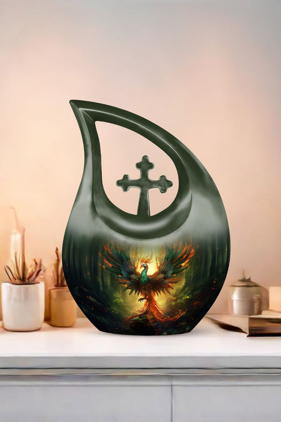 Cardinal Bird Urns For Ashes - Urn For Human Ashes Adult Female