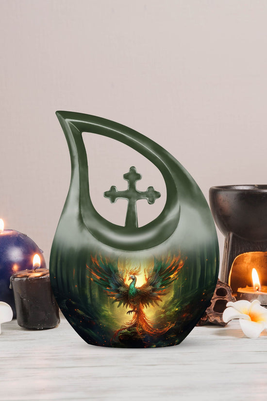 Cardinal Bird Urns For Ashes - Urn For Human Ashes Adult Female