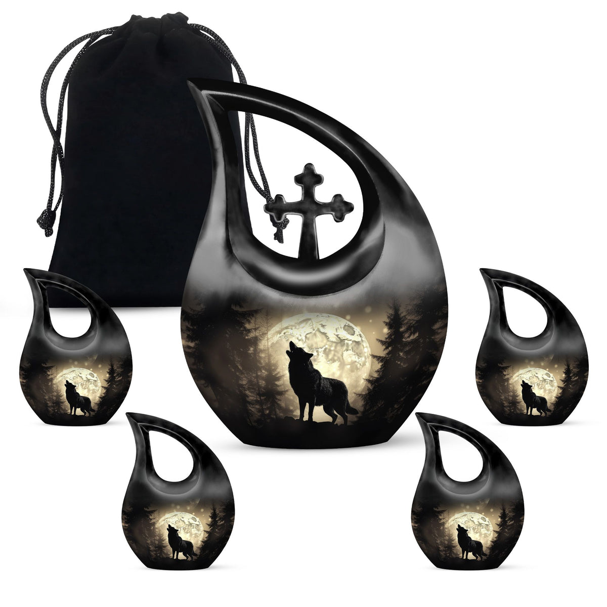 Cardinal Bird Urns For Ashes - Urns For Ashes Adult Male Small Keepsake Urn
