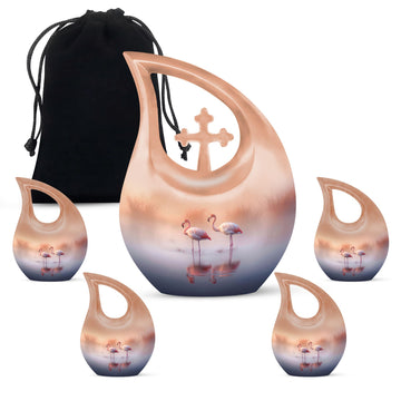 Large Urn With 4 Keepsake