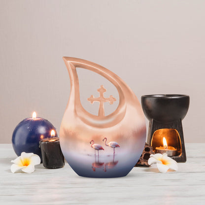 Cardinal Bird Urns For Ashes - Burial Urns For Human Ashes Adult Male Urn