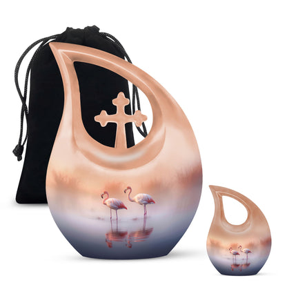 Cardinal Bird Urns For Ashes - Burial Urns For Human Ashes Adult Male Urn