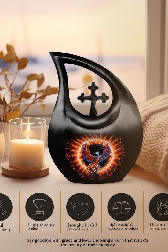 Cardinal Bird Urns For Ashes - Large Urns For Human Ashes Adult Male Urn