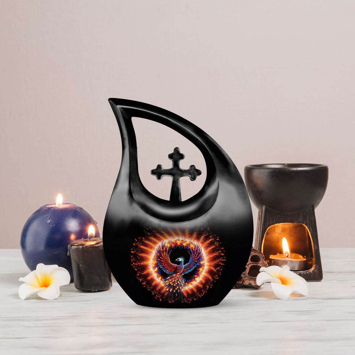 Cardinal Bird Urns For Ashes - Large Urns For Human Ashes Adult Male Urn