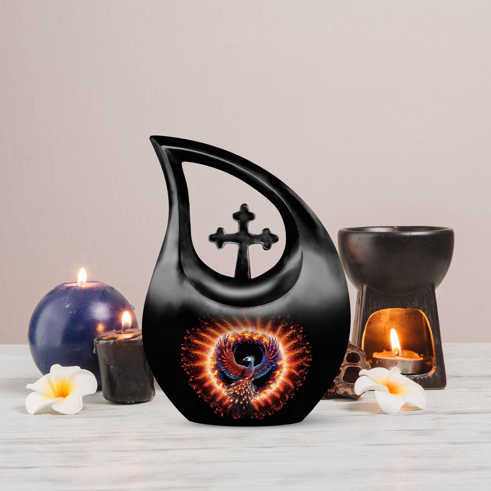 Cardinal Bird Urns For Ashes - Large Urns For Human Ashes Adult Male Urn
