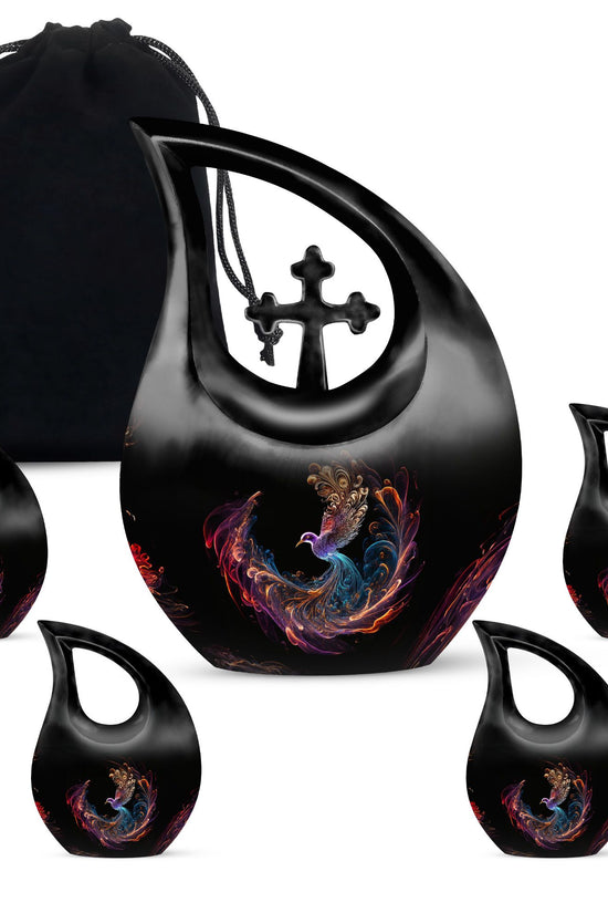 Cardinal Bird Urns For Ashes - Urns For Adult Male Small Urn
