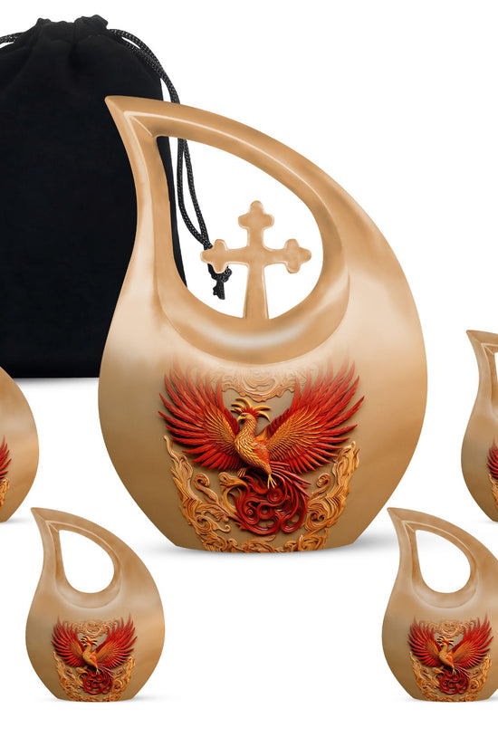 Cardinal Bird Urns For Ashes - Cremation Urn Adult Male Urn