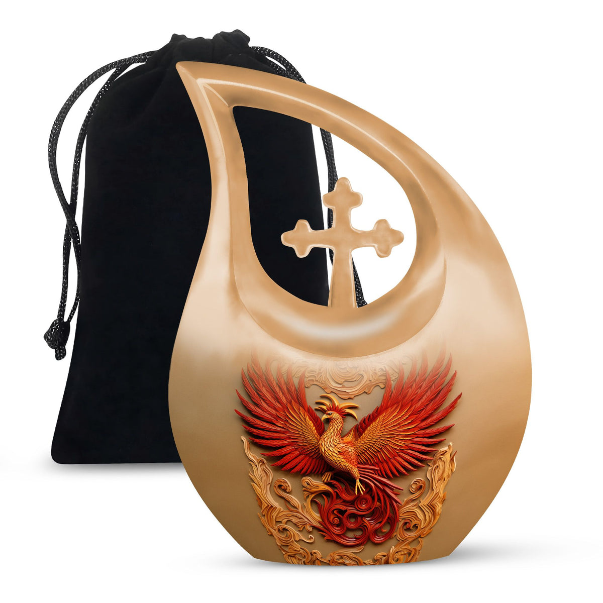 Cardinal Bird Urns For Ashes - Cremation Urn Adult Male