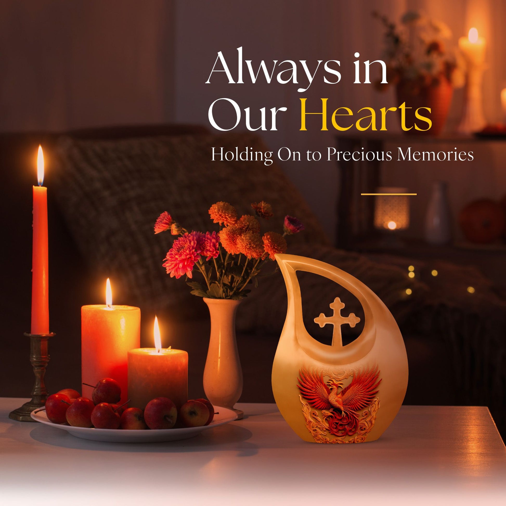 Cardinal Bird Urns For Ashes - Cremation Urn Adult Male
