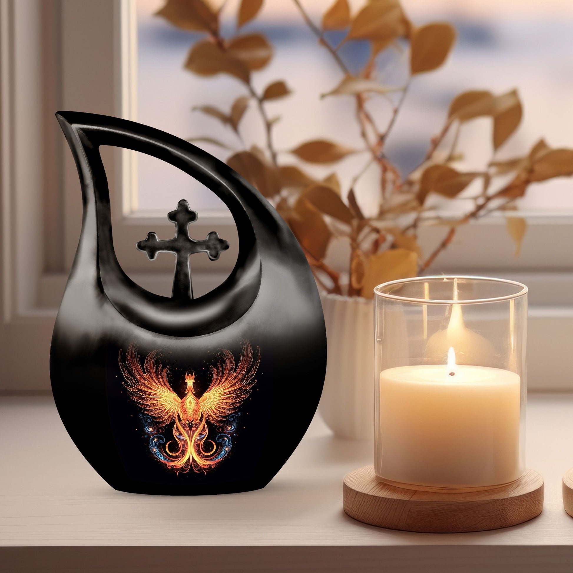 Cardinal Bird Urns For Ashes - Urns Cremation Ashes Female Urn