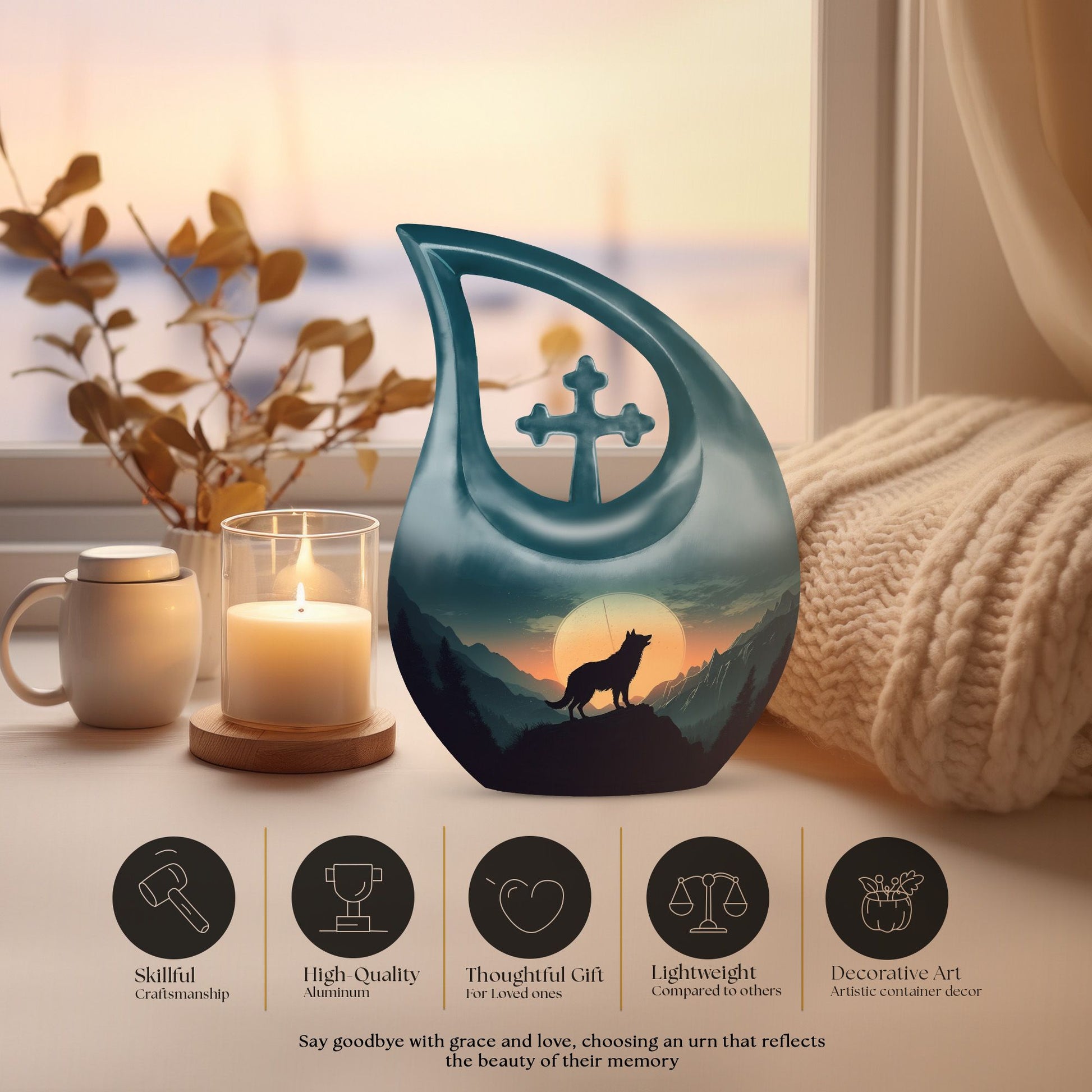 Cardinal Bird Urns For Ashes - Cremation Urns Adult Males Urn