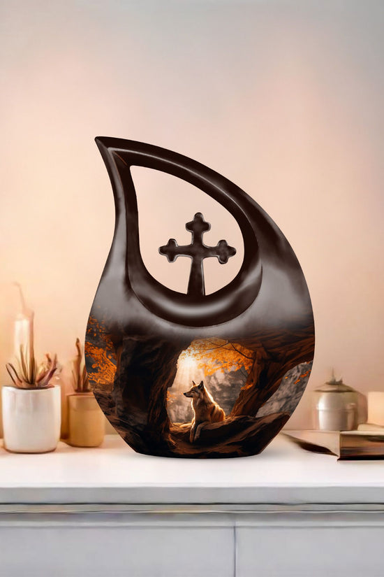 Cardinal Bird Urns For Ashes - Burial Urns Adult Female Urn