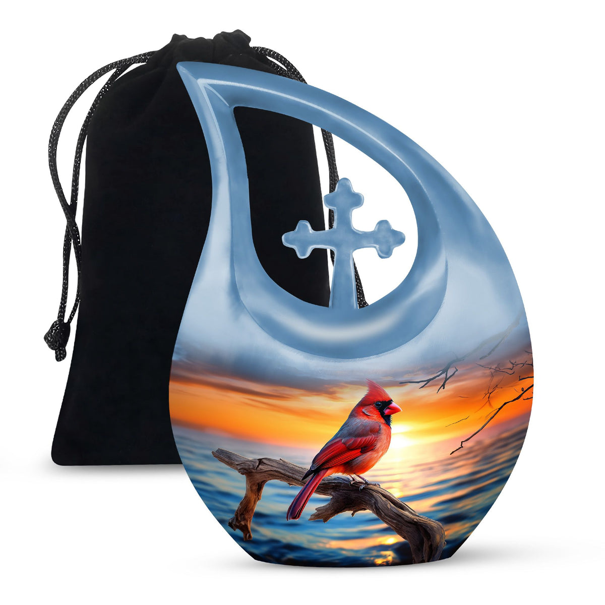 Cardinal Bird Urns For Ashes - Urn Female Ashes