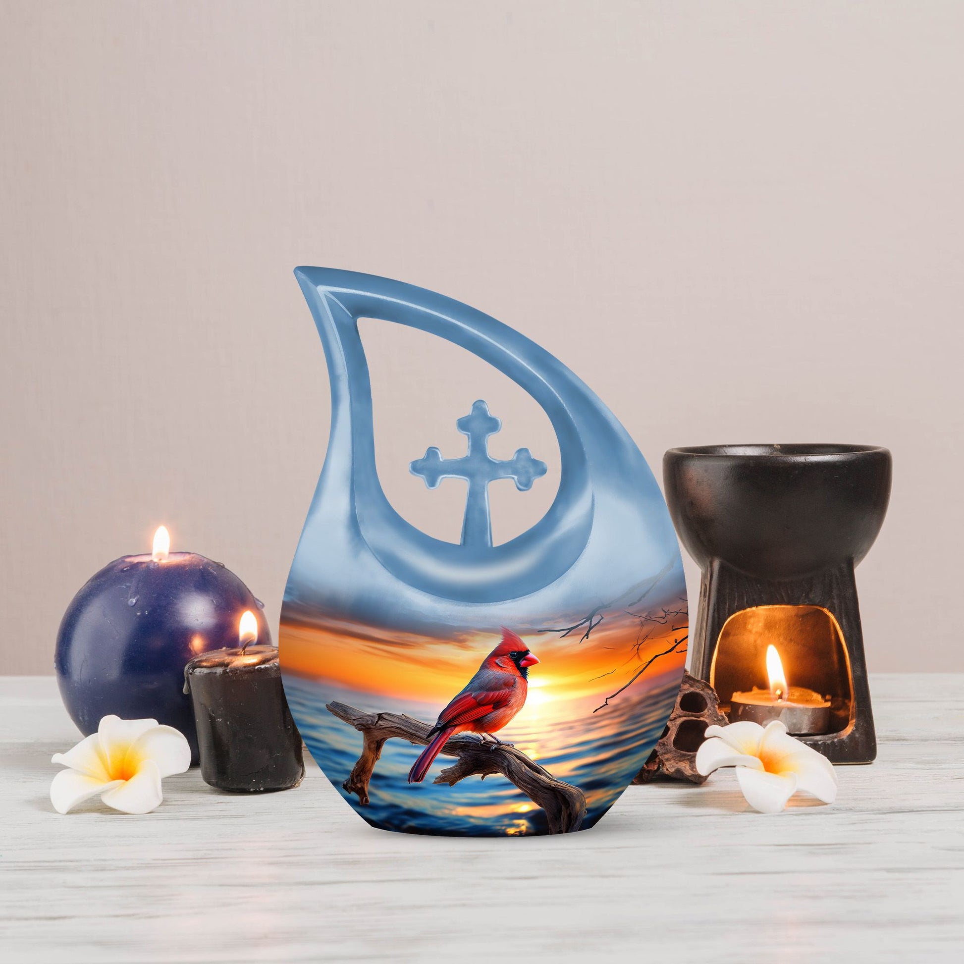 Cardinal Bird Urns For Ashes - Urn Female Ashes