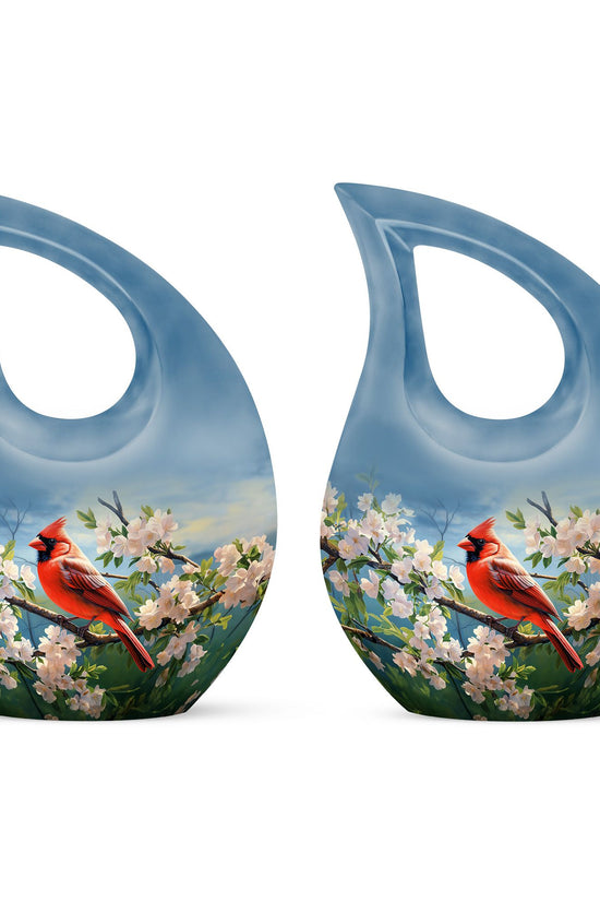 Cardinal Bird Urns For Ashes - Urn Adult Female Ashes Urn