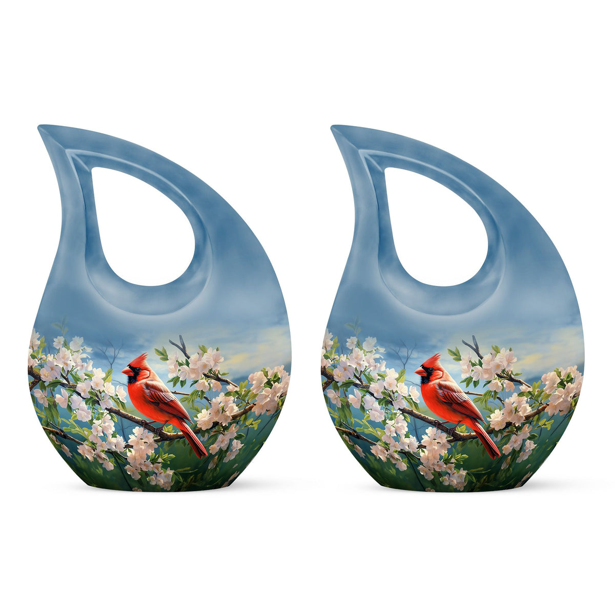 Cardinal Bird Urns For Ashes - Urn Adult Female Ashes Urn