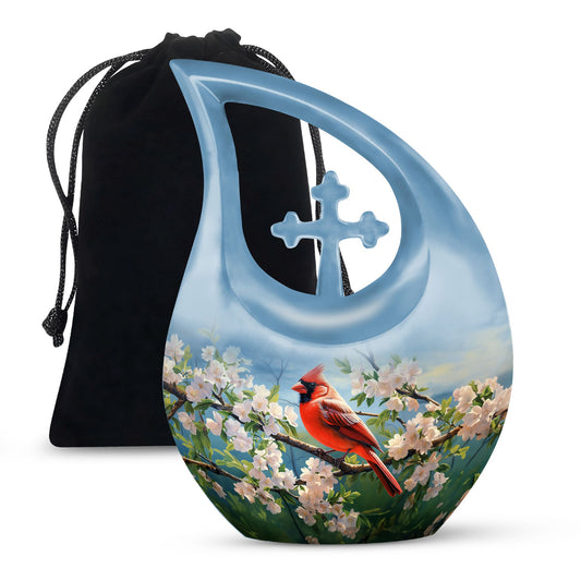 Cardinal Bird Urns For Ashes - Urn Adult Female Ashes