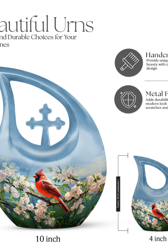 Cardinal Bird Urns For Ashes - Urn Adult Female Ashes