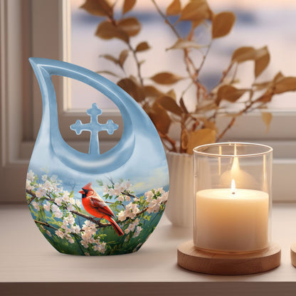Cardinal Bird Urns For Ashes - Urn Adult Female Ashes