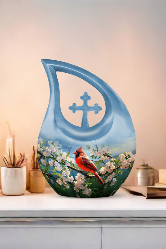 Cardinal Bird Urns For Ashes - Urn Adult Female Ashes
