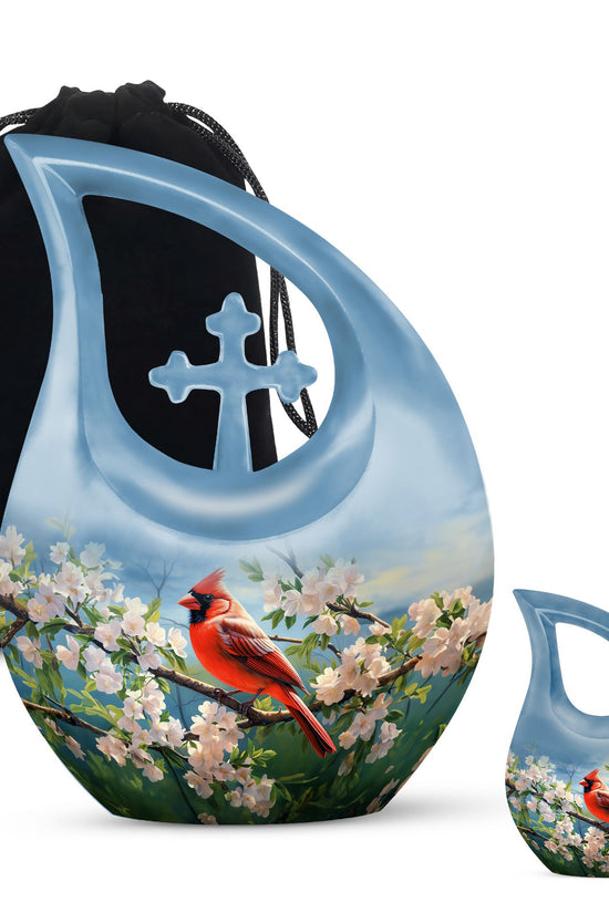 Cardinal Bird Urns For Ashes - Urn Adult Female Ashes Urn