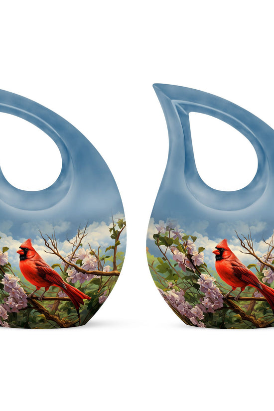 Cardinal Bird Urns For Ashes - Urn Adult Male Urn