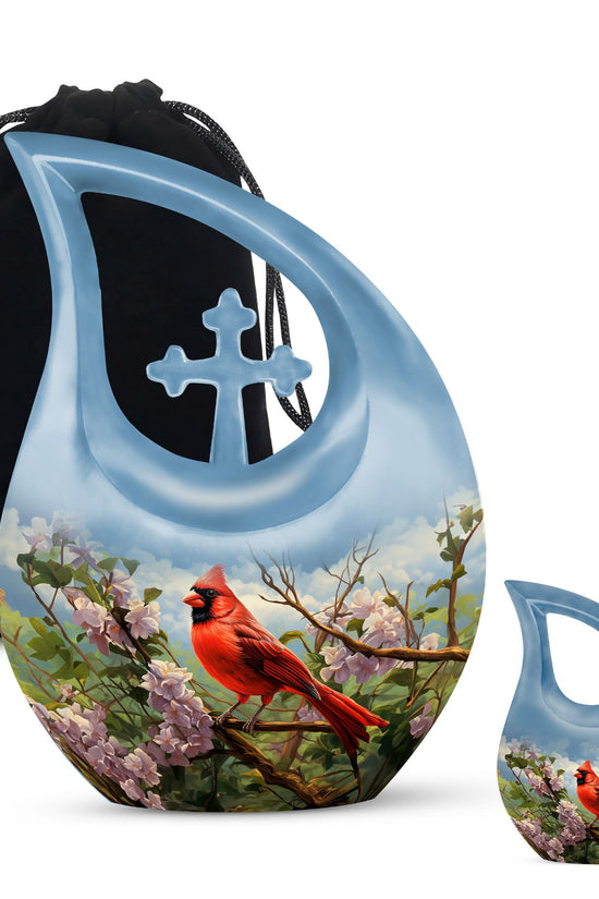 Cardinal Bird Urns For Ashes - Urn Adult Male Urn