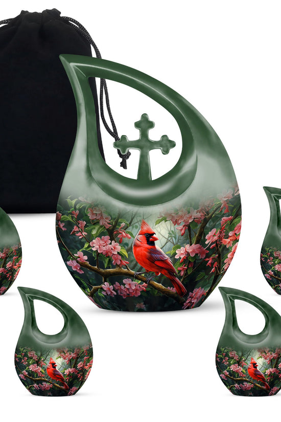 Cardinal Bird Urns For Ashes - Urns Ashes Adult Female Urn