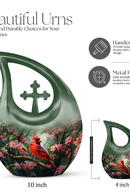 Cardinal Bird Urns For Ashes - Urns Ashes Adult Female Urn