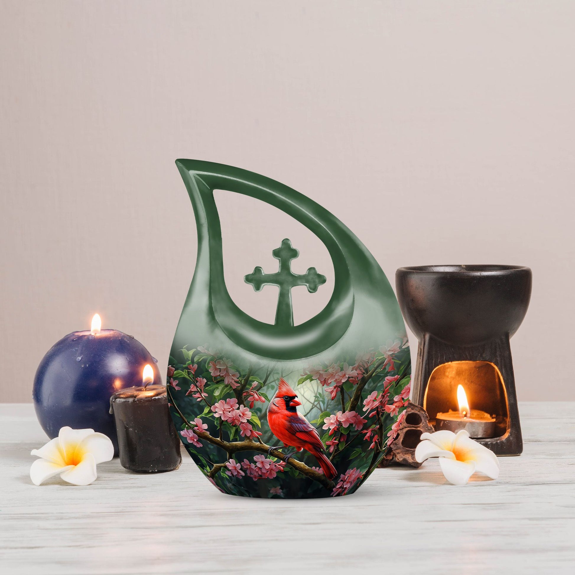 Cardinal Bird Urns For Ashes - Urns Ashes Adult Female Urn