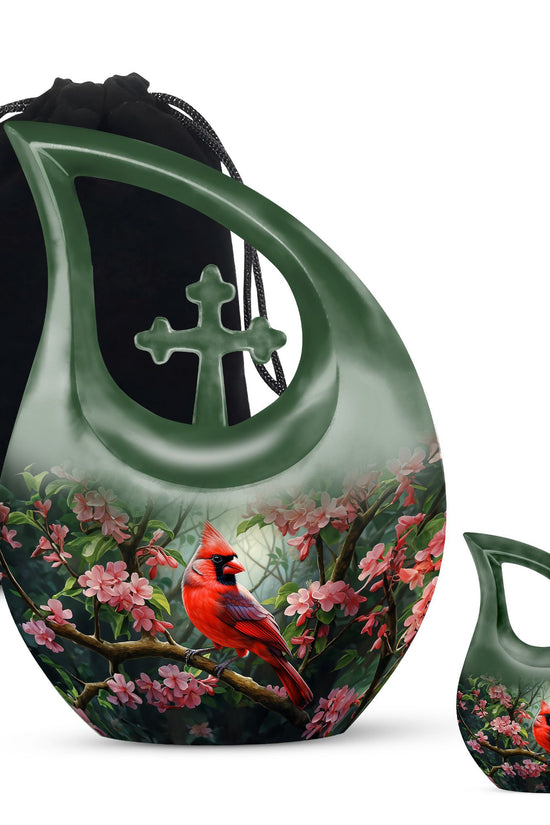 Cardinal Bird Urns For Ashes - Urns Ashes Adult Female Urn