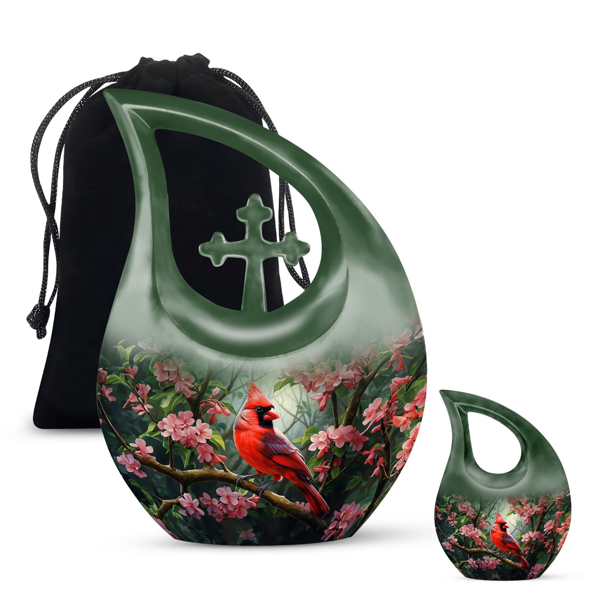 Cardinal Bird Urns For Ashes - Urns Ashes Adult Female Urn