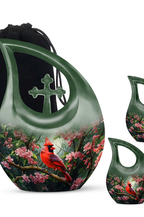Cardinal Bird Urns For Ashes - Urns Ashes Adult Female Urn