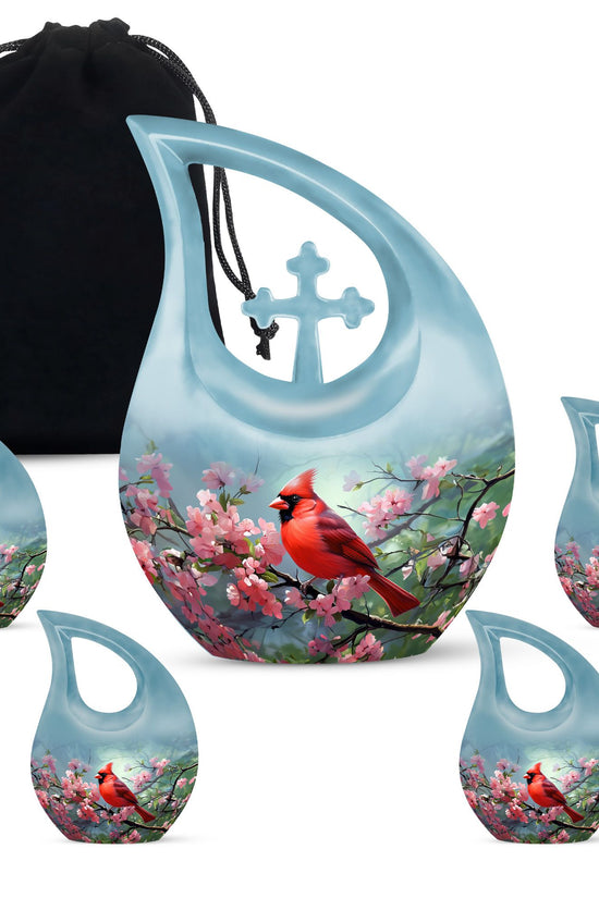 Cardinal Bird Urns For Ashes - Urns Ashes Adult Male Urn