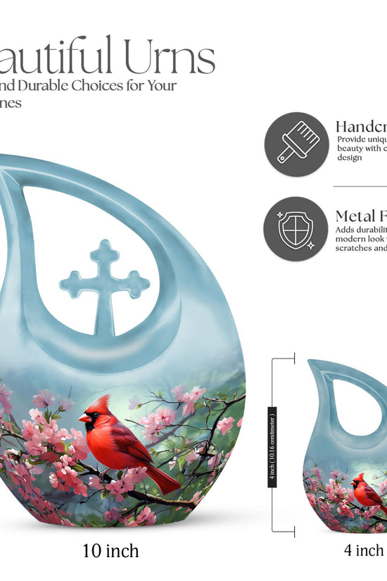 Cardinal Bird Urns For Ashes - Urns Ashes Adult Male Urn