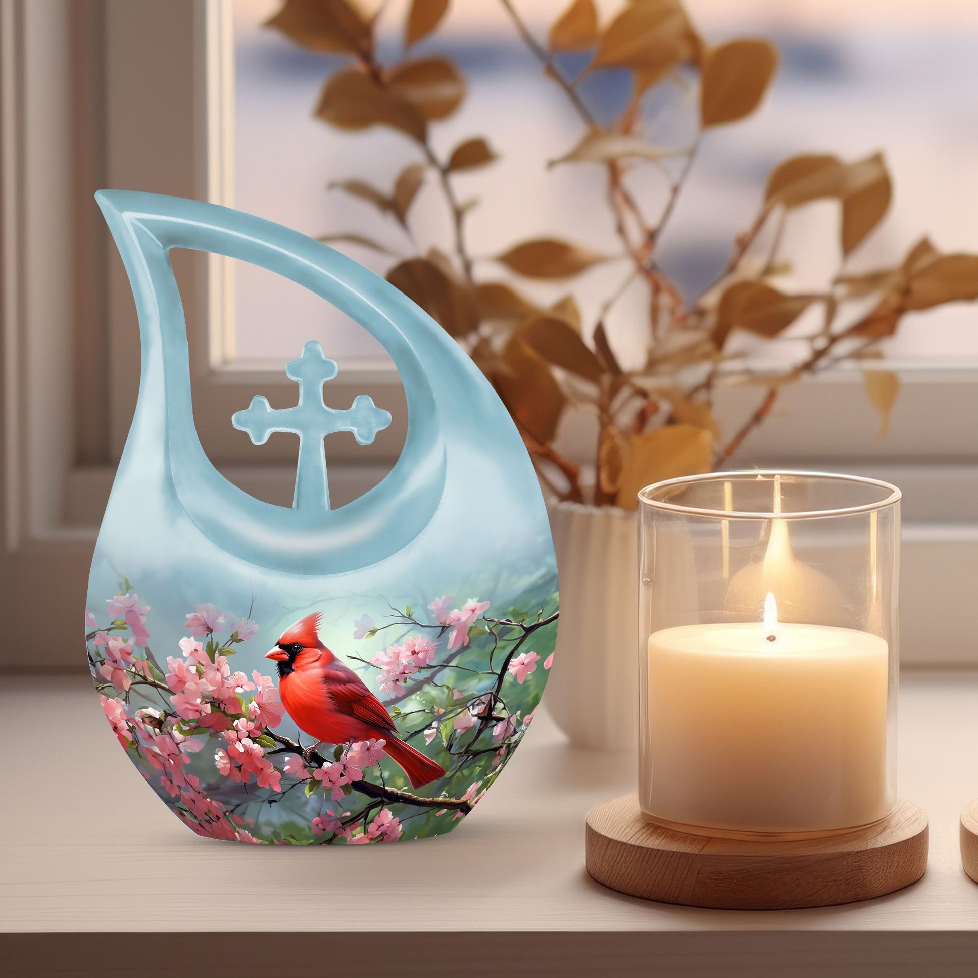 Cardinal Bird Urns For Ashes - Urns Ashes Adult Male Urn