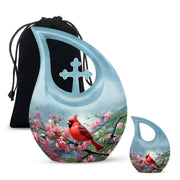 Cardinal Bird Urns For Ashes - Urns Ashes Adult Male Urn
