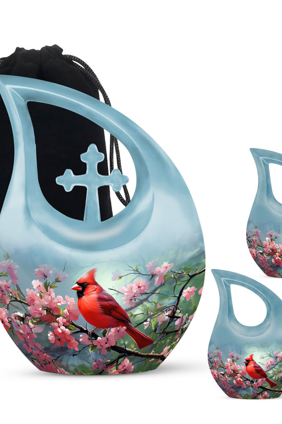 Cardinal Bird Urns For Ashes - Urns Ashes Adult Male Urn