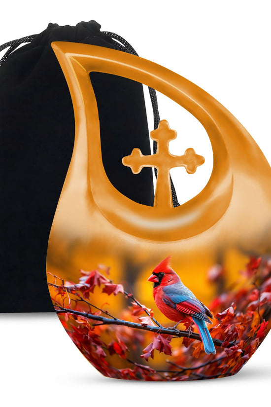 Cardinal Bird Urns For Ashes - Urns Adult Female Urn