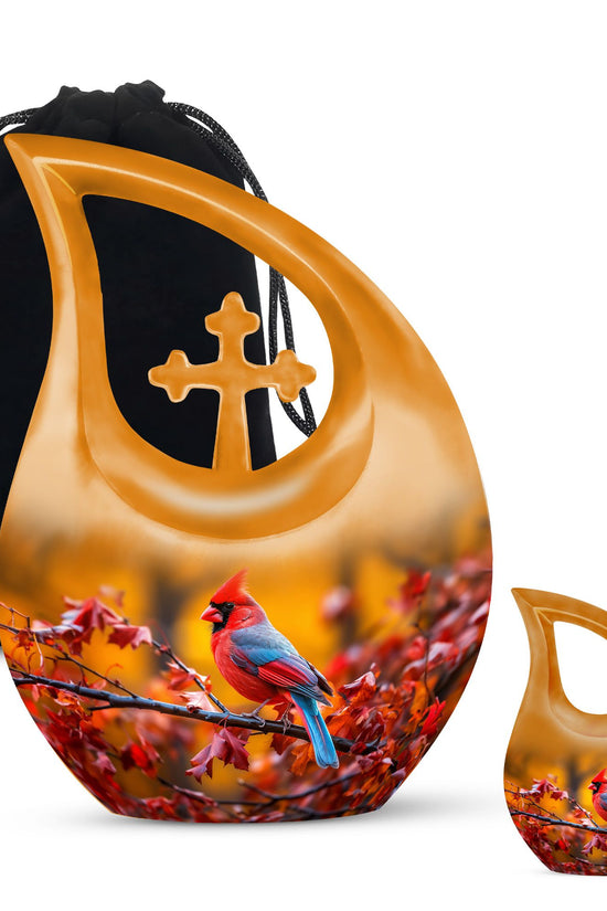 Cardinal Bird Urns For Ashes - Urns Adult Female Urn