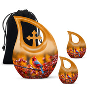 Cardinal Bird Urns For Ashes - Urns Adult Female Urn