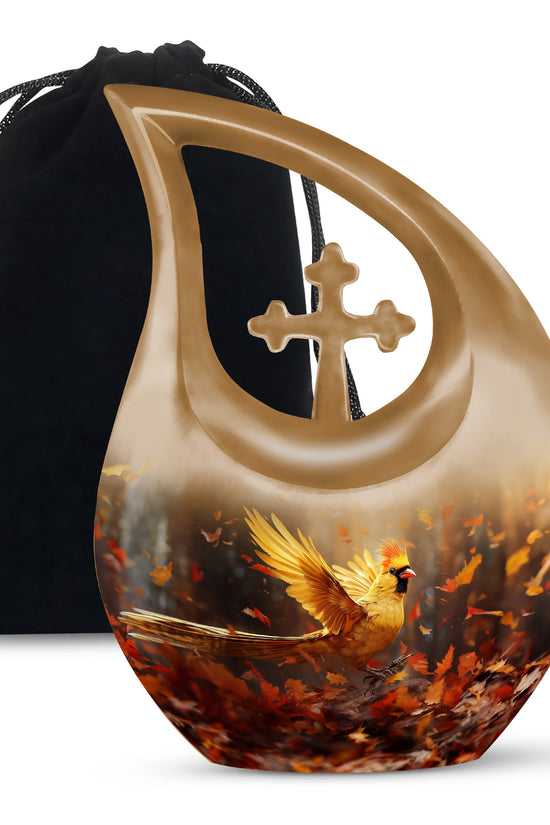 Classic Hummingbird Cremation Urn - Elegant Memorial Urn For Human Ashes
