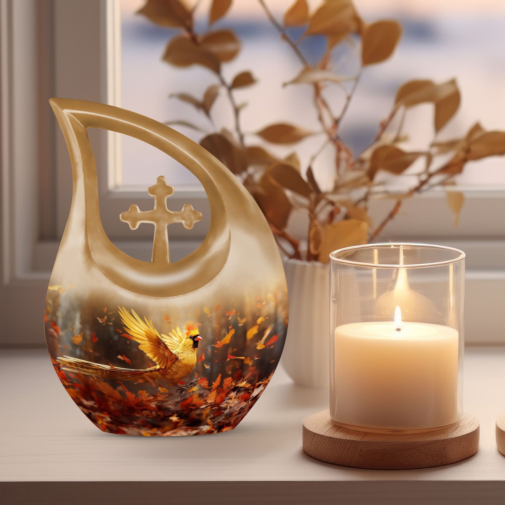 Humming Bird Urns For Ashes - Funeral Urns For Human Ashes Urn