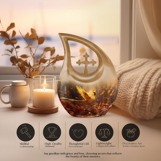 Humming Bird Urns For Ashes - Funeral Urns For Human Ashes Urn