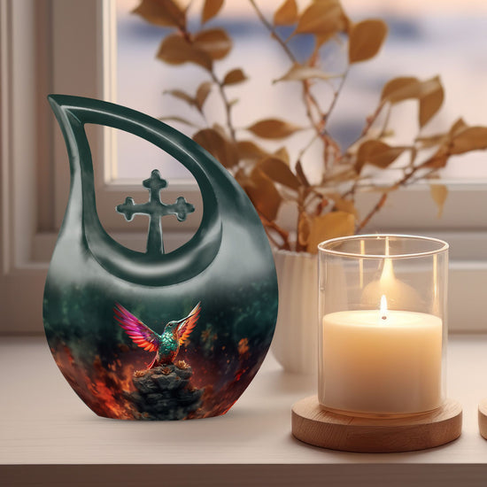 Humming Bird Urns For Ashes - Funeral Urns For Adult Ashes Women Urn